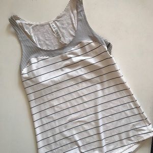Lululemon striped RULU tank